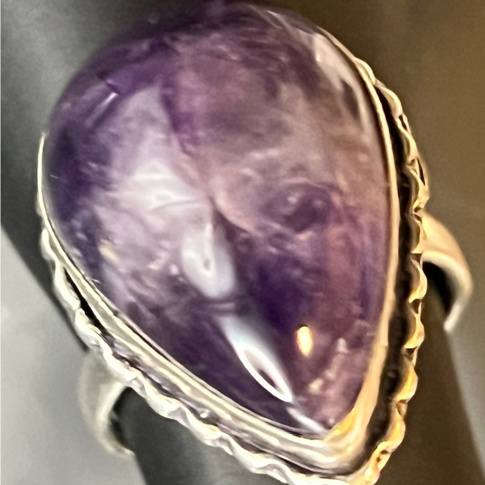 Ring - sterling and amethyst